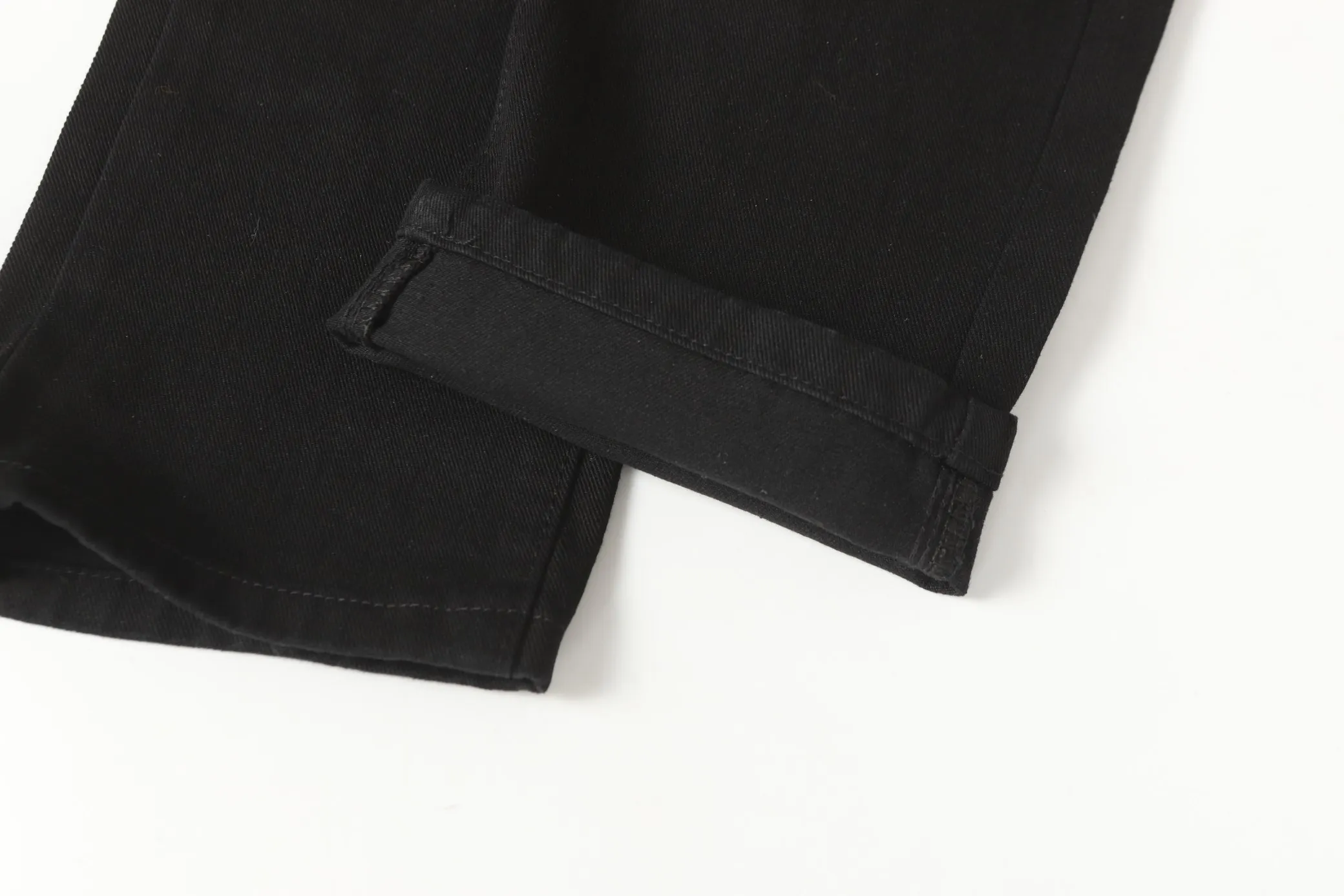 P270 Chrome Hearts/Chrome Hearts 25ss classic colored leather cross washed color cloth denim trousers for men and women Color: Picture color Code number: 28-36